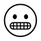 Grimacing Face on Noto Emoji Font 