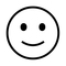 Slightly Smiling Face on Noto Emoji Font 