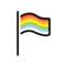 Rainbow Flag on OpenMoji 