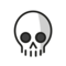 Totenkopf auf OpenMoji 