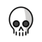 Totenkopf auf OpenMoji 