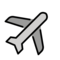 Airplane on OpenMoji 