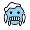 Cold Face on OpenMoji 