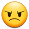 Angry Face on Samsung 