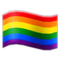 Rainbow Flag on Samsung 