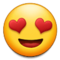 Smiling Face with Heart-Eyes on Samsung 