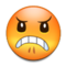 Angry Face on Samsung 
