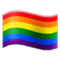 Rainbow Flag on Samsung 