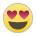 Smiling Face with Heart-Eyes on Sony Playstation 