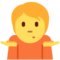 Person Shrugging on Twitter 