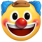 Clown Face on Twitter Emoji Stickers 