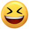 Grinning Squinting Face on Twitter Emoji Stickers 