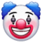 Clown Face on WhatsApp 