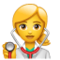 👩‍⚕️ Woman Health Worker Emoji