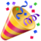 Party Popper on WhatsApp 