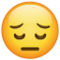 😔 Pensive Face Emoji