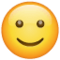 Slightly Smiling Face on WhatsApp 