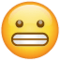 Grimacing Face on WhatsApp 
