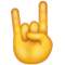 🤘 Sign of the Horns Emoji