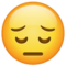 😔 Pensive Face Emoji