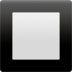 Black Square Button emoji