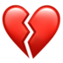 Broken Heart emoji