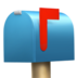 Closed Mailbox with Raised Flag Emoji