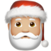 Santa Claus: Medium-Light Skin Tone emoji