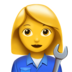 Woman Mechanic emoji