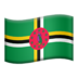 Flag: Dominica emoji