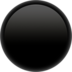 Black Circle emoji