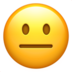 Neutral Face emoji