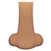 Nose: Medium Skin Tone emoji
