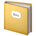 Notebook with Decorative Cover emoji