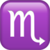 Scorpio emoji