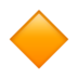 Small Orange Diamond emoji