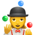 Woman Juggling Emoji