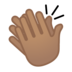 Clapping Hands: Medium Skin Tone