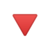 Red Triangle Pointed Down