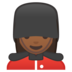 Woman Guard: Medium-Dark Skin Tone