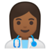 Woman Health Worker: Medium-Dark Skin Tone
