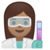 Woman Scientist: Medium Skin Tone