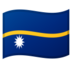Flag: Nauru