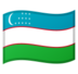 Flag: Uzbekistan