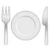 Fork and Knife with Plate