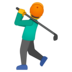 Person Golfing