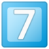 Keycap Digit Seven