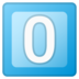 Keycap Digit Zero