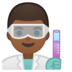 Man Scientist: Medium-Dark Skin Tone