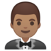 Person in Tuxedo: Medium Skin Tone